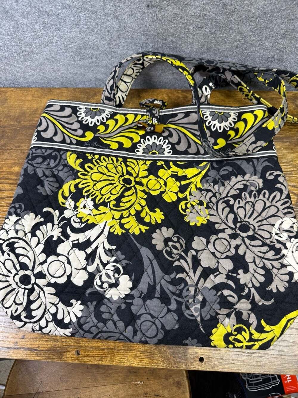 Vera Bradley Baroque Quilted Shoulder Tote Bag